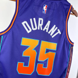 23-24 SUNS DURANT #35 Purple City Edition Top Quality Hot Pressing NBA Jersey