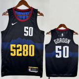 23-24 Nuggets GORDON #50 Black City Edition Top Quality Hot Pressing NBA Jersey