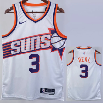 23-24 SUNS BEAL #3 White Top Quality Hot Pressing NBA Jersey