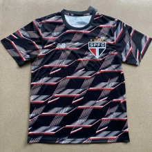 2024 Sao Paulo Black Red Training shirts