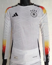 2024 Germany Europe Cup Home Long sleeves Player Version Soccer Jersey