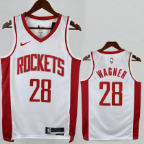 22-23 ROCKETS WAGNER #28 White City Edition Home Top Quality Hot Pressing NBA Jersey