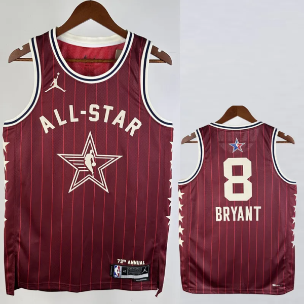 23-24 ALL-STAR BRYANT #8 Red Top Quality Hot Pressing NBA Jersey