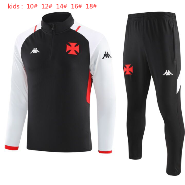 23-24Vasco da  High Quality Kids Half Pull Tracksuit