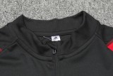 23-24  Roma High Quality Half Pull Tracksuit