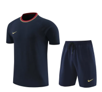 2024 NK Royal Blue Training Short Suit (100%Cotton)