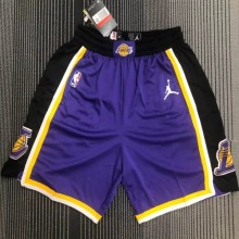 Lakers Purple Top Quality NBA Pants