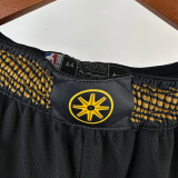 23-24 WARRIORS Black City Edition Top Quality NBA Pants