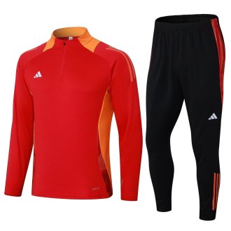 2024 AD Red Half Pull Tracksuit