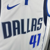 22-23 Dallas Mavericks NOWITZKI #41 White Home Top Quality Hot Pressing NBA Jersey