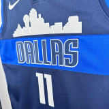 Dallas Mavericks IRVING #11 Royal blue Top Quality Hot Pressing NBA Jersey