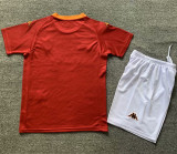 2000-2001 Roma Home Retro Kids Soccer Jersey