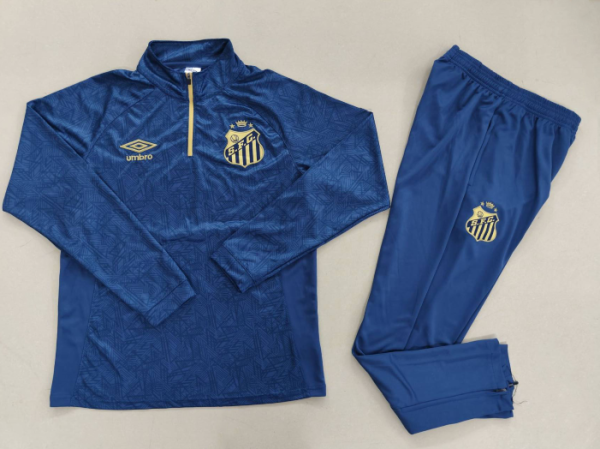 24-25 Santos FC High Quality Half Pull Tracksuit