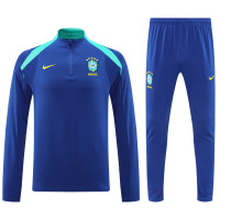 24-25 Brazil High Quality Half Pull Tracksuit