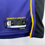 22-23 LAKERS JAMES JR. #9 Purple Top Quality Hot Pressing NBA Jersey (Trapeze Edition)