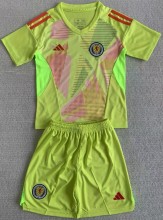 24-25 Scotland GoalKeeper Kids Soccer Jersey