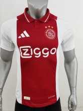 24-25 Ajax Home Player Version Soccer Jersey