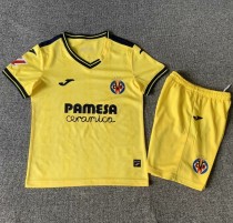 24-25 Villarreal Home Kids Soccer Jersey