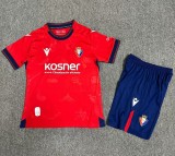 24-25 Osasuna Home Kids Soccer Jersey