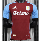 24-25 Aston Villa Home Player Soccer Jersey