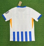 24-25 Brighton Home Fans Version Soccer Jersey