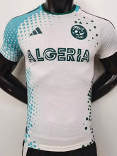 24-25 Algeria White Green Special Edition Player Soccer Jersey