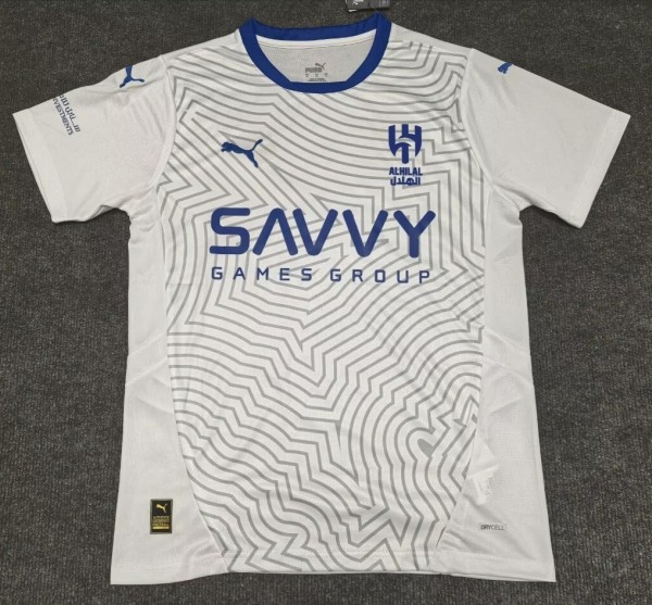 24-25 Al-Hilal Away Fans Soccer Jersey