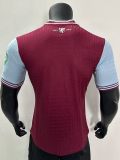 24-25 West Ham Home Player Version Soccer Jersey