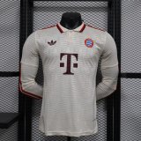 24-25 Bayern Third Long sleeves Player Version Soccer Jersey