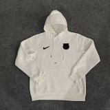 2024 BAR White Fleece Hoodie