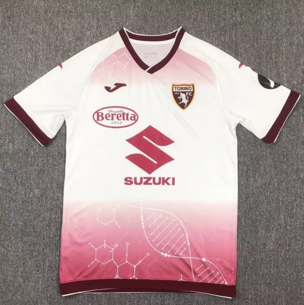 24-25 Torino Pink White Training shirts