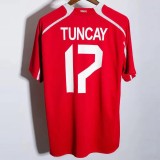 2008 Turkey Home Retro Soccer Jersey