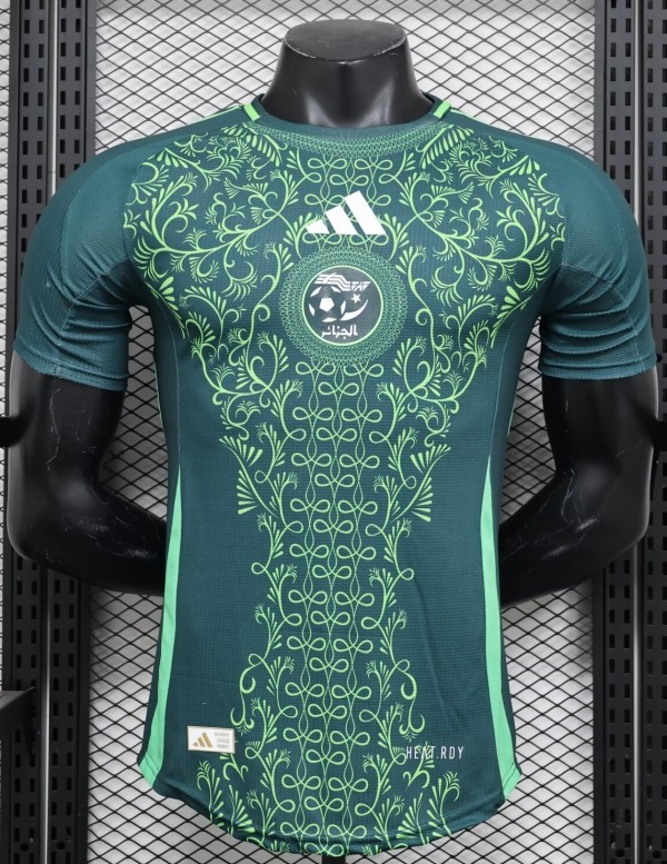 24-25 Algeria Green Special Edition Player Version Soccer Jersey