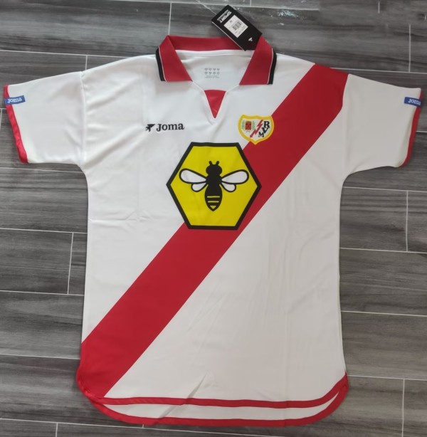 2001-2002 Rayo Vallecano Home Retro Soccer Jersey