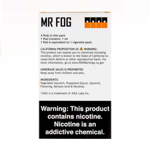 Mr Fog Mango 4 Pods