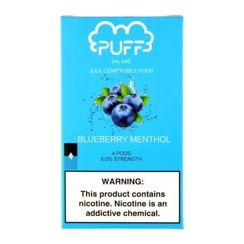 Puff Blueberry Menthol 4 Pods