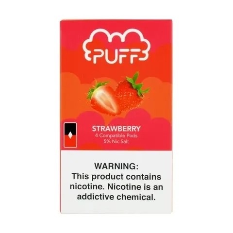 Puff Strawberry 4 Pods