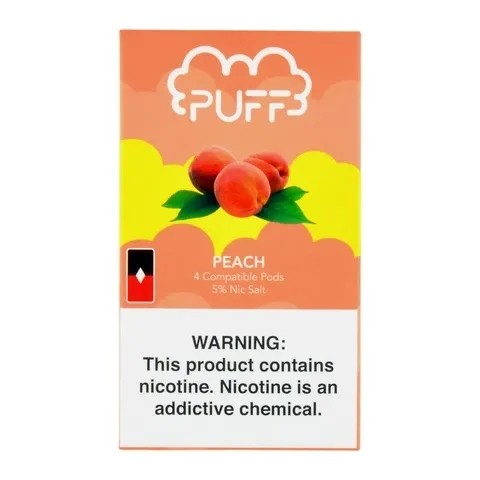 Puff Peach 4 Pods