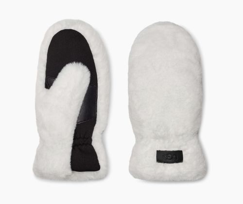 All Over Faux Fur Mitten