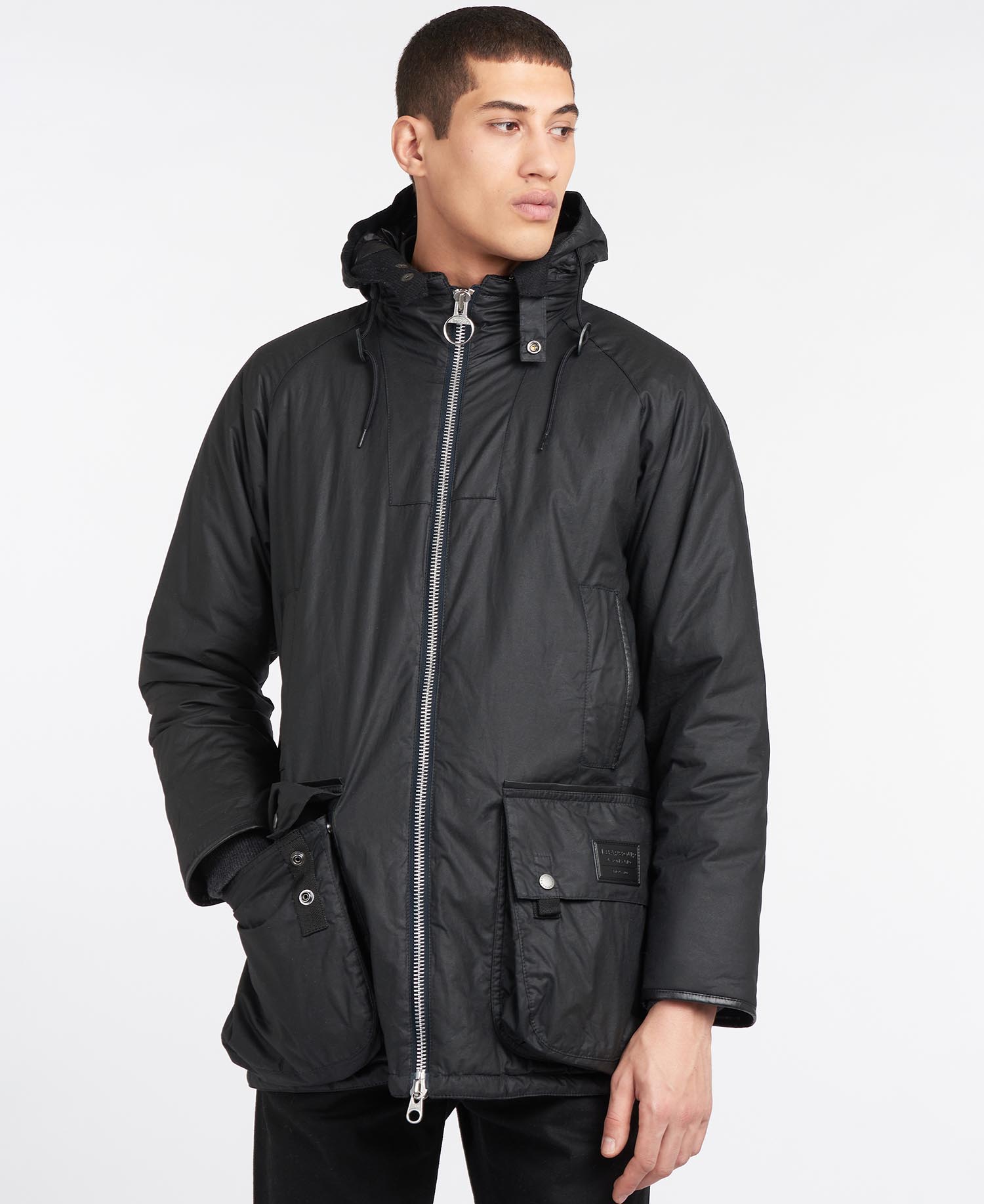 barbour hunter wax jacket