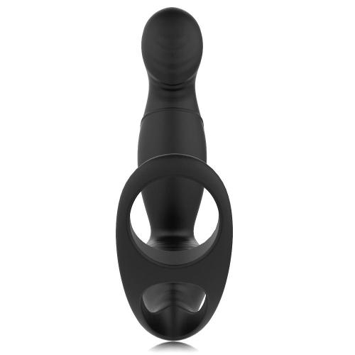 Male Prostate Vibe Massager With Penis Ring Remote Control