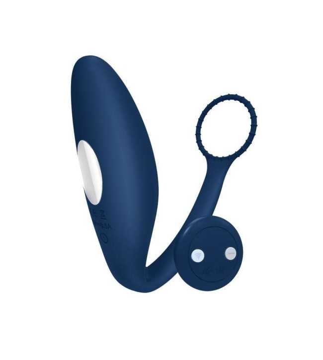 Remote Control E-Stimulation Prostate Vibrator with Penis Ring