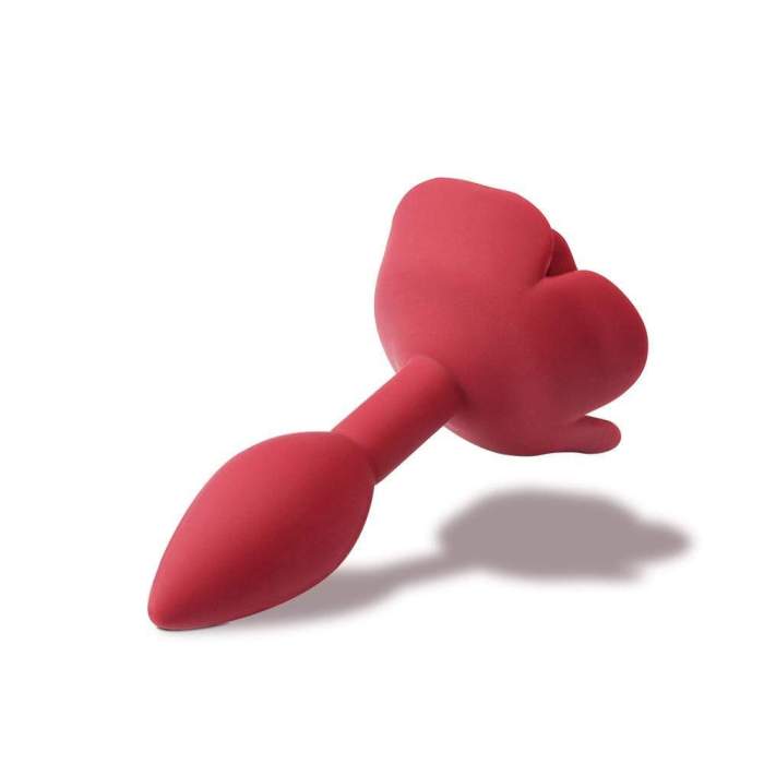 Red Rose Silicone Anal Cosplay Plug