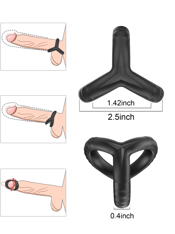 Joba Silicone Cock Ring