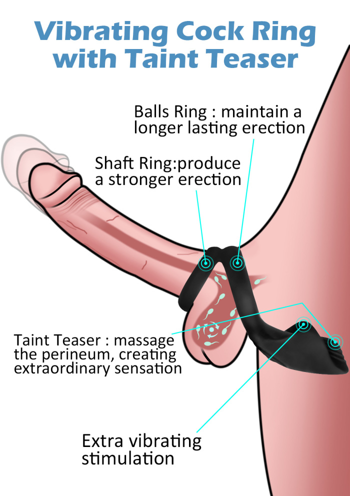 Ace  Vibrating Cock Ring for Prenium/Clit Stimulation
