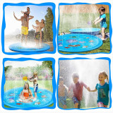 Brastoy Splash Pad Sprinkler Esteira 170cm Piscina Inflável Infantil