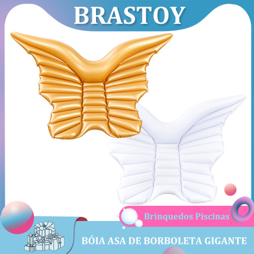 Brastoy Bóia Asa Gigante Inflável Para Piscinas 240cm