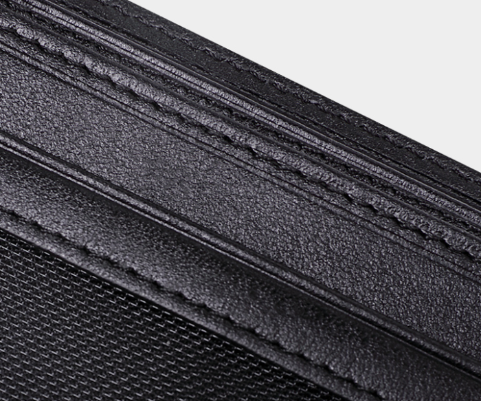New Python leather wallet men's short real pickup bag leisure business