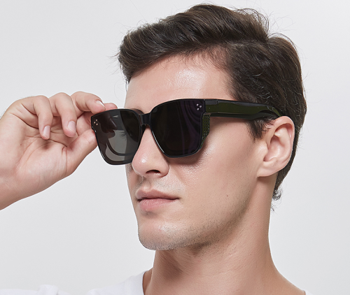Anti ultraviolet strong light myopia Sunglasses men's Sunglasses polarizing glasses box driving clip
