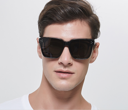 Anti ultraviolet strong light myopia Sunglasses men's Sunglasses polarizing glasses box driving clip